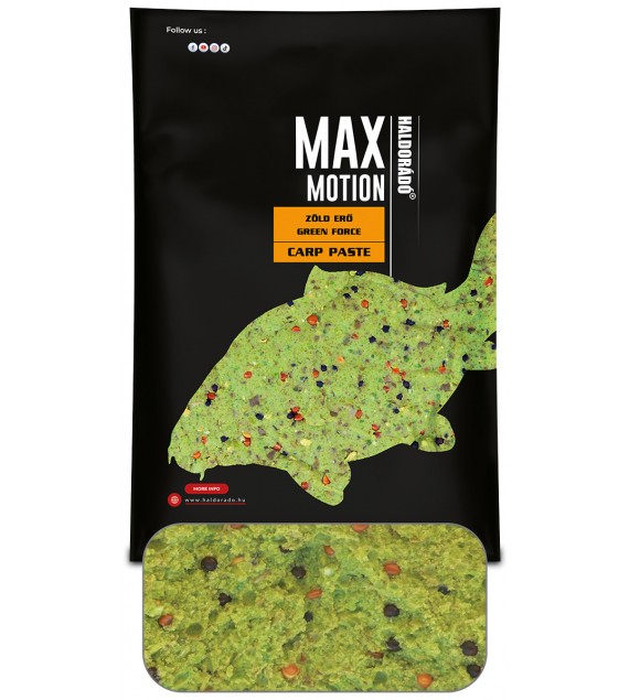 Haldorádó MAX MOTION Carp Paste - Green Force