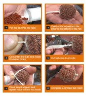 Haldorádó Carp PVA Mesh System 44 mm - PVA háló csövön tömörítővel 5 m