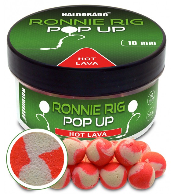 Haldorádó Ronnie Rig Pop Up - Hot Lava 10 mm