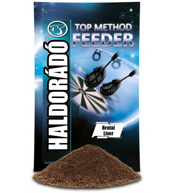 Haldorádó Top Method Feeder etetőanyag - Brutal Liver