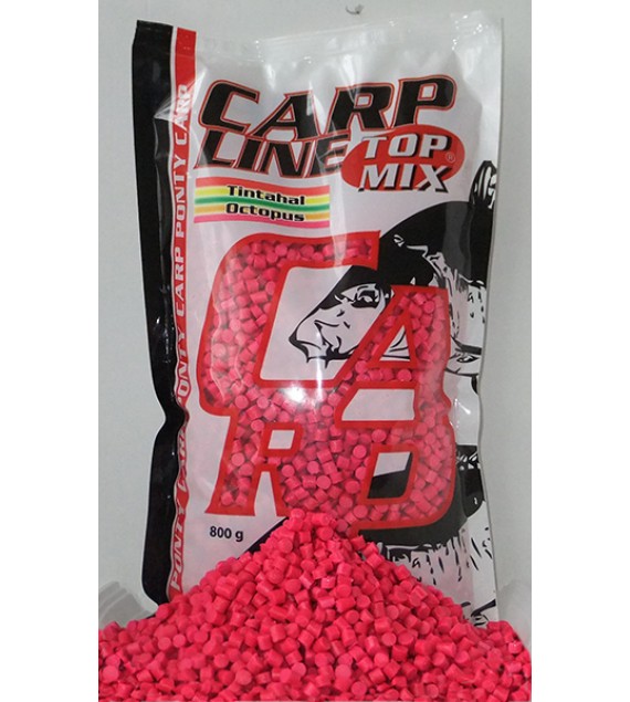 TOP MIX Carp Line Fluoro etető pellet, Tintahal