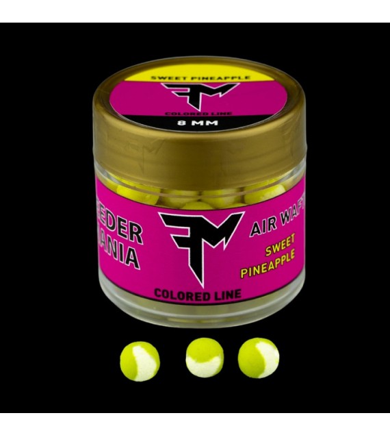 Feedermánia Air Wafters Colored Line 8 mm SWEET PINEAPPLE