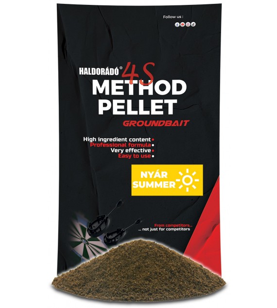 Haldorádó 4S Method Pellet Groundbait - Nyár