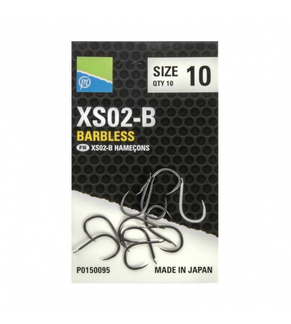 PRESTON XS02-B HOOKS SIZE 10