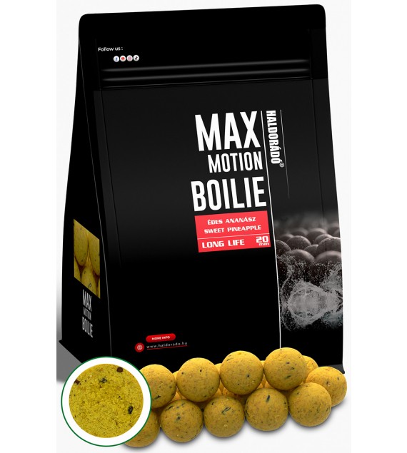 Haldorádó MAX MOTION Boilie Long Life 20 mm - Champion Corn