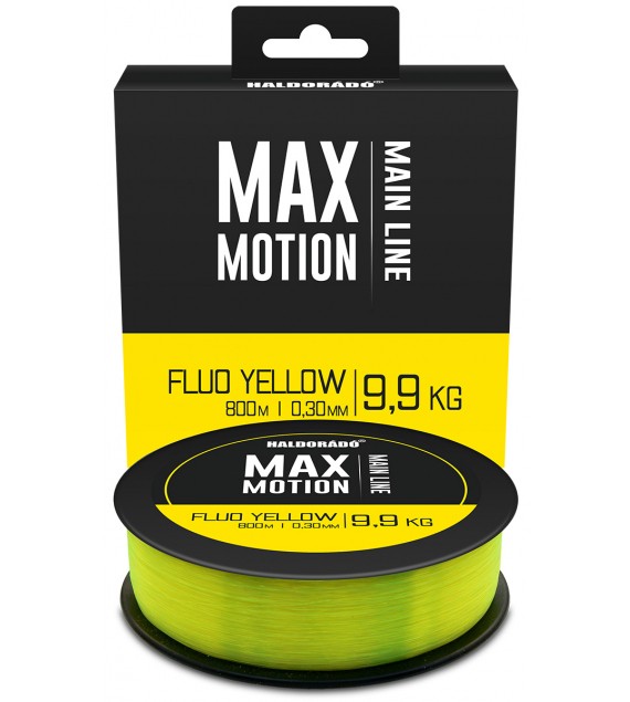 Haldorádó MAX MOTION Fluo Yellow 0,30 mm / 800 m - 9,9 kg