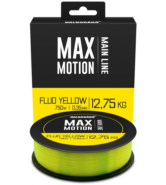 Haldorádó MAX MOTION Fluo Yellow 0,35 mm / 750 m - 12,75 kg
