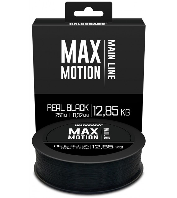 Haldorádó MAX MOTION Real Black 0,32 mm / 750 m - 12,85 kg