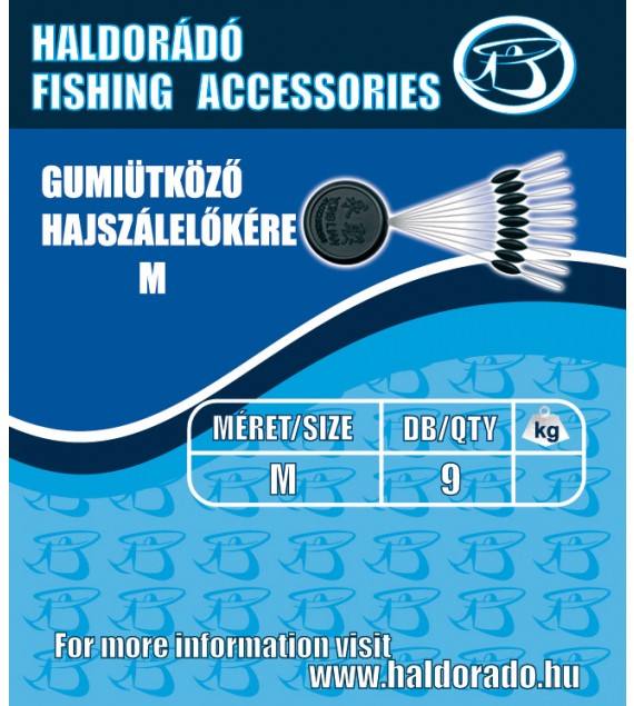Haldorádó Gumiütköző hajszálelőkére - közepes (M)