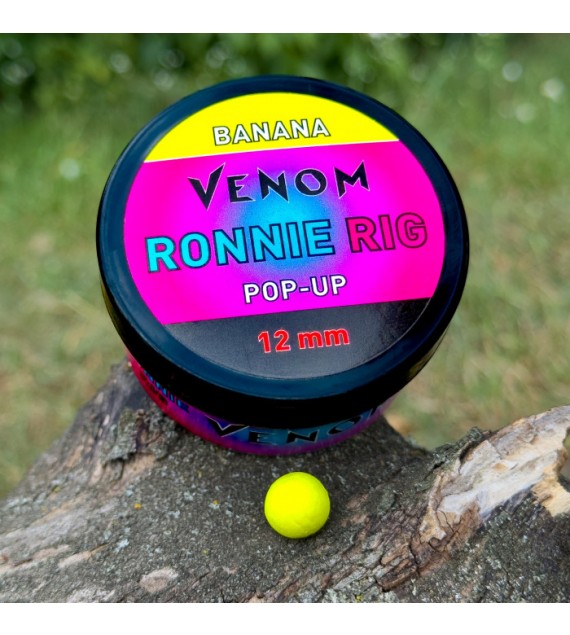 Feedermánia Venom Ronnie Rig Pop-Up 12 mm Banana