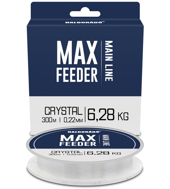 Haldorádó MAX Feeder Crystal 0,22mm / 300m - 6,28 kg