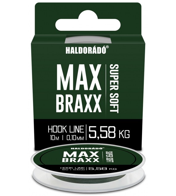 Haldorádó Max Braxx - Super Soft Hook Line 0,10 mm - 5,58 kg