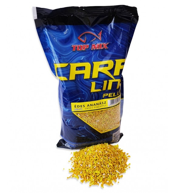 TOP MIX Carp Line Micro etető pellet: Édes Ananász