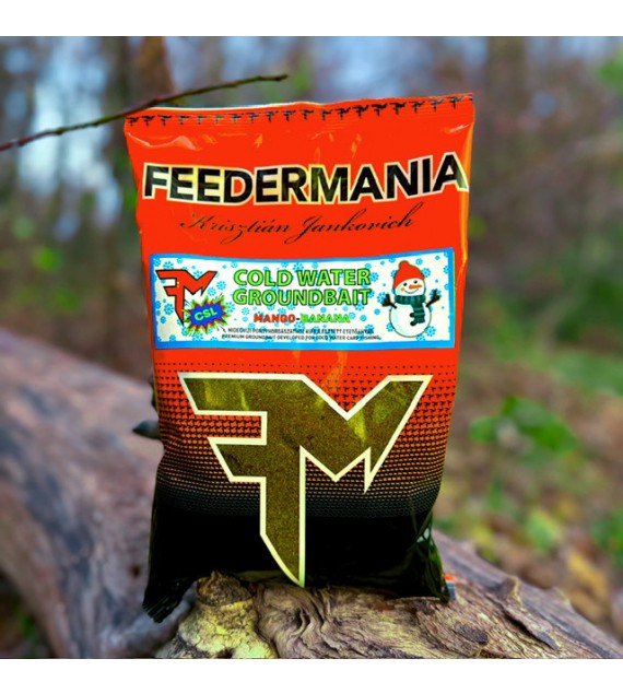 Feedermánia etetőanyag - GROUNDBAIT COLD WATER MANGO-BANANA CSL