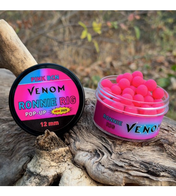 Feedermánia Venom Ronnie Rig Pop-Up 12 mm PINK BCN
