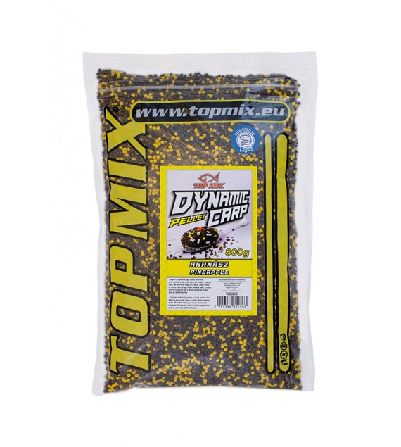 TOP MIX Dynamic Carp etető pellet,  Ananász