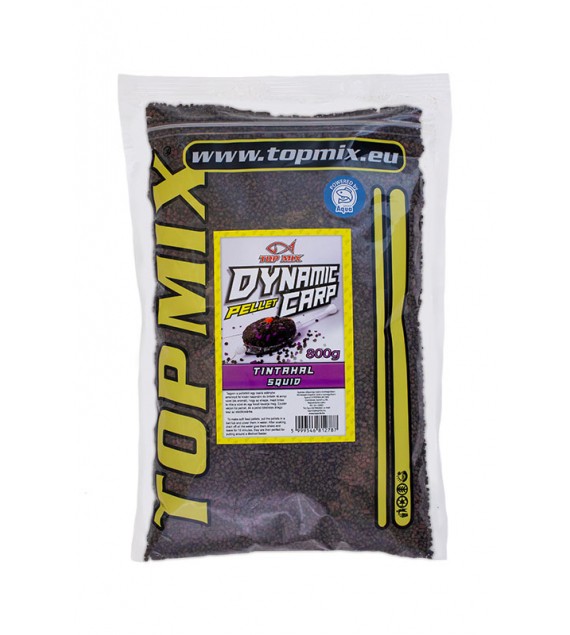TOP MIX Dynamic Carp etető pellet,  Tintahal