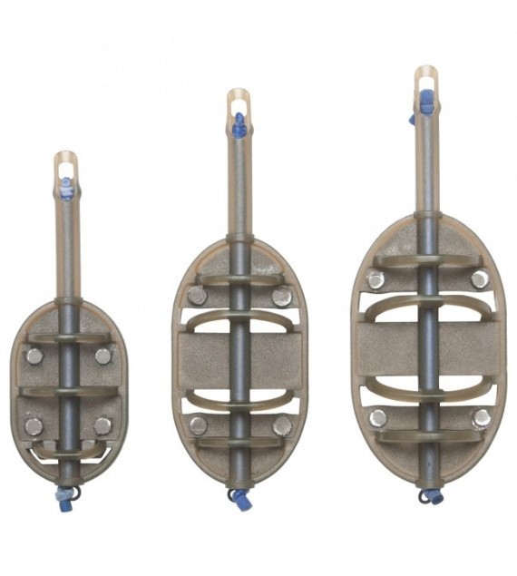 PRESTON Elasticated Flat Method Feeder gumis method kosár - XL 30g