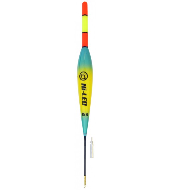 Haldorádó Ni-LED világító úszó 15 g + ajándék lithium elem