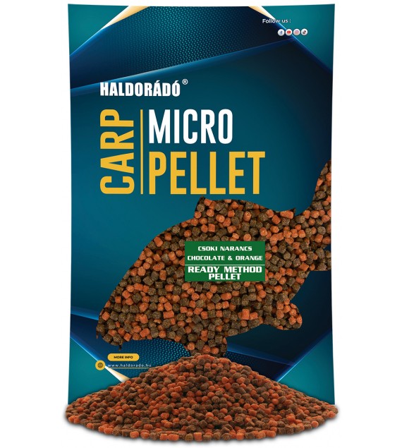 Haldorádó Ready Method Pellet - Csoki narancs