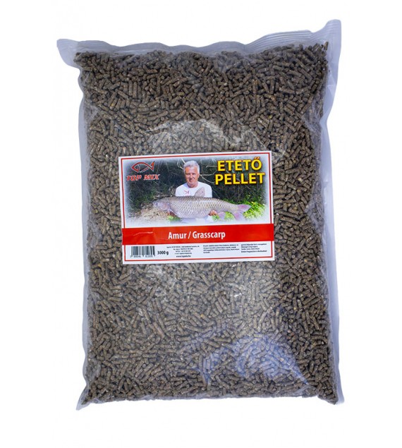 TOP MIX Etető pellet 3kg - Amur