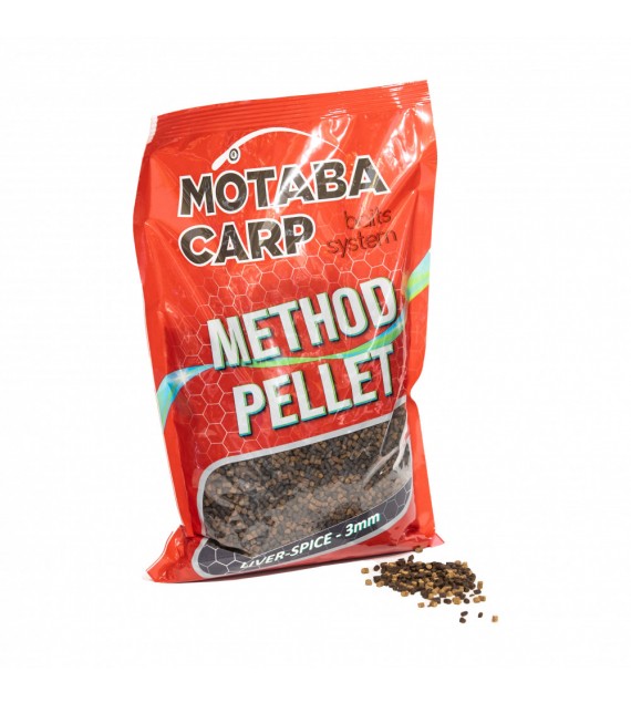 Motabacarp Method Pellet Máj-Fűszer 3mm 