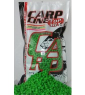 TOP MIX Carp Line Fluoro etető pellet, Zöld Lucerna