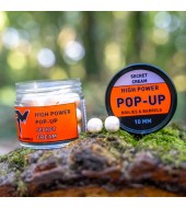 Feedermánia HIGH POWER POP-UP BOILIES & BARRELS 10 MM SECRET CREAM