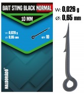 Haldorádó Bait Sting Black Fekete csalitüske NORMAL 10 mm