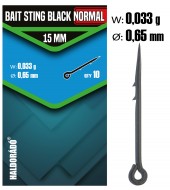 Haldorádó Bait Sting Black Fekete csalitüske NORMAL 15 mm