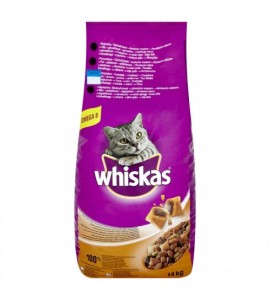 Whiskas Száraz Tonhal Májas Falat 14kg