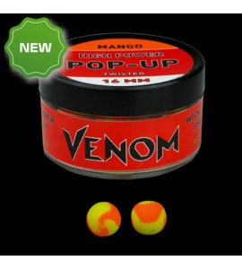 Feedermánia Venom High Power Pop-Up Boilie 16 mm MANGO