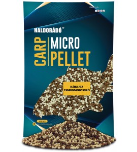 HALDORÁDÓ Carp Micro Pellet - Kókusz - Tigrismogyoró