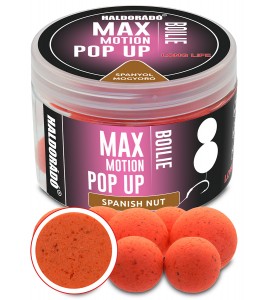 HALDORÁDÓ MAX MOTION Boilie Pop Up 16, 20 mm - Spanyol Mogyoró