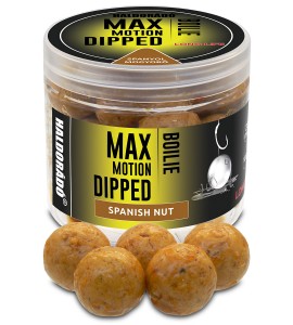 Haldorádó MAX MOTION Boilie Dipped 20 mm - Spanyol Mogyoró