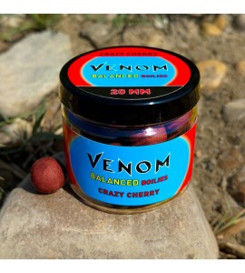 Feedermánia Venom Balanced Boilies Crazy Cherry 20 mm