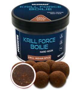 Haldorádó KRILL FORCE Boilie Hard Hook Wafter 16, 20 mm - Krill Indian Spice