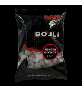 BAIT MAKER Bojli 24 mm Fekete Gyöngy 800 g