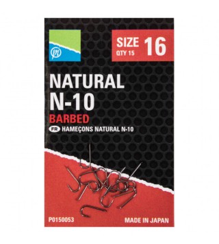 PRESTON N10 Hook lapkás horog - 12