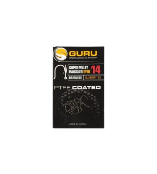 GURU Super Pellet Waggler horog 10 (Barbless/Eyed)