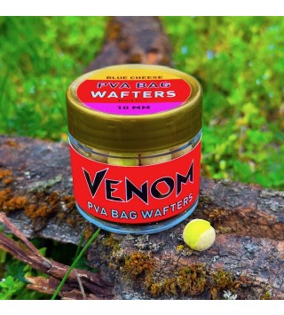 Feedermánia Venom PVA Bag Wafters - Blue Cheese 10mm
