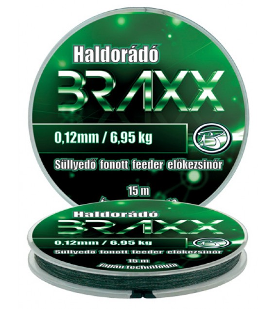 Haldorádó Braxx Pro - Fonott feeder előkezsinór 0,04mm