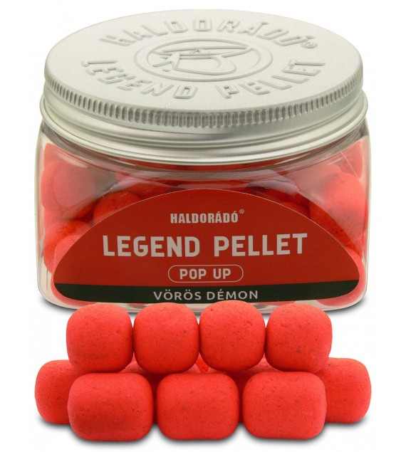 Haldorádó LEGEND PELLET Pop Up 12, 16 mm - Vörös Démon