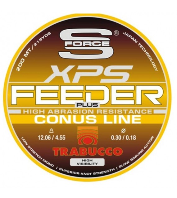 Trabucco SF FEEDER PLUS CONUS 0,18-0,25 200m