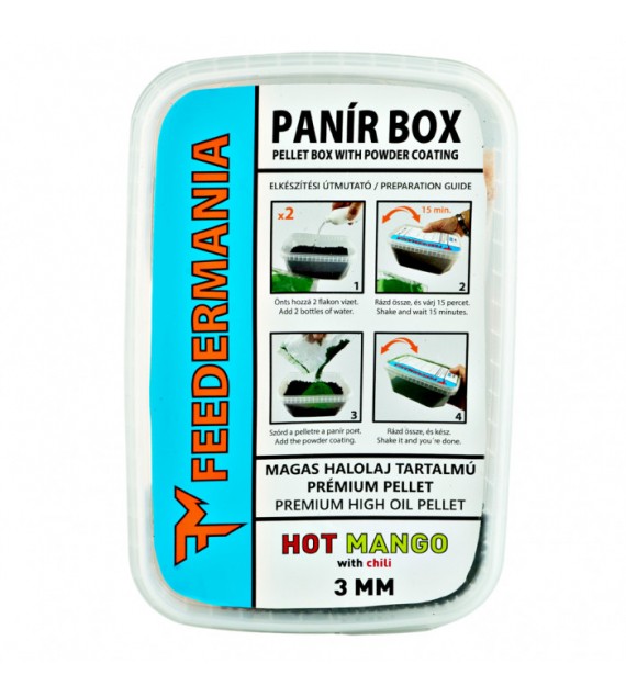 Feedermánia Panír Box 3 mm Hot Mango