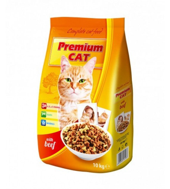 Prémium Cat Száraz Marha 10kg