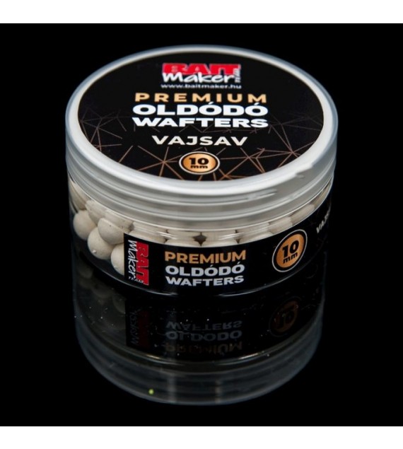 BAIT MAKER Premium Oldódó Wafters 10 mm Vajsav 30 g