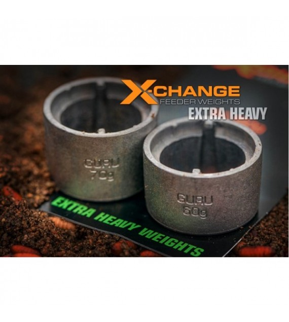 GURU X-Change Distance Feeder Weights - ExtraHeavy Spare Weights Pack