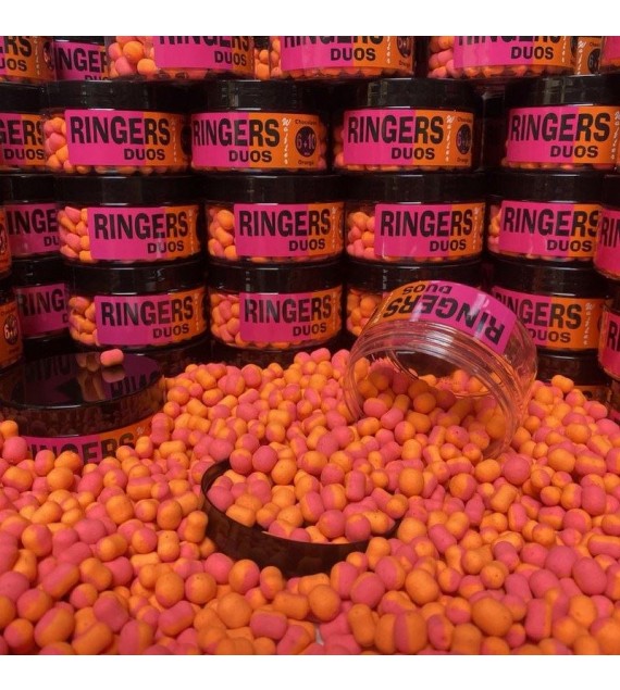 Ringers Duos Wafters - Pink-orange 6-10mm