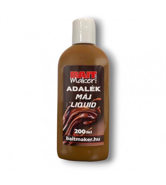BAIT MAKER Adalék - Máj Liquid 200ml
